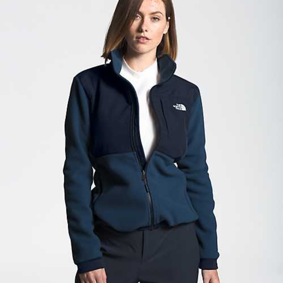 Womens North Face Denali 2 jacket. Navy blue. - Picture 1 of 8